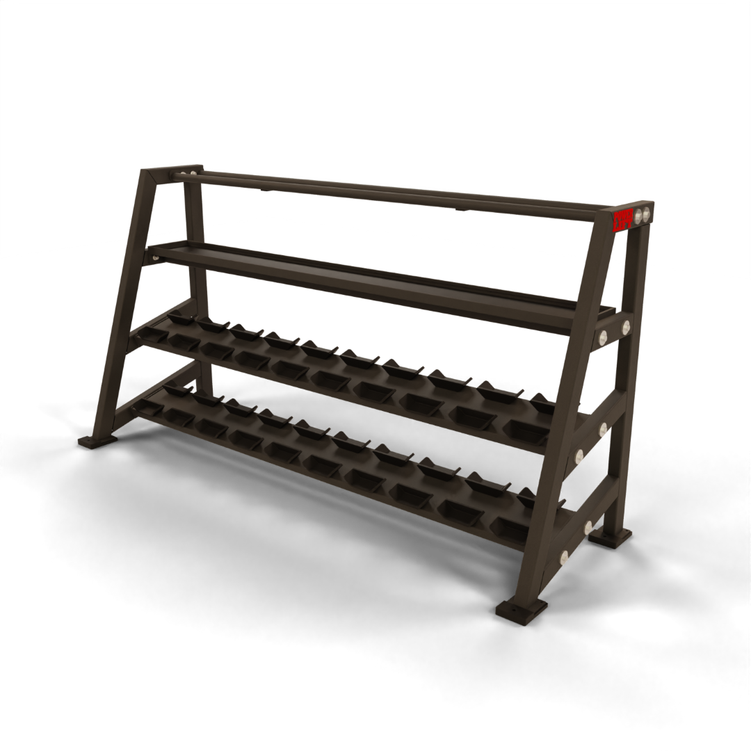 Free Weight and Bumper Plate Storage Racks